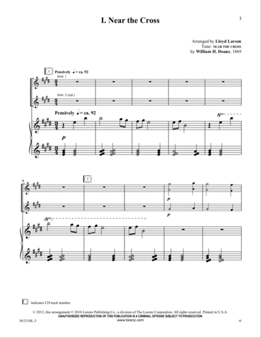 Were You There? Were You There? Piano scores gallery preview page 2