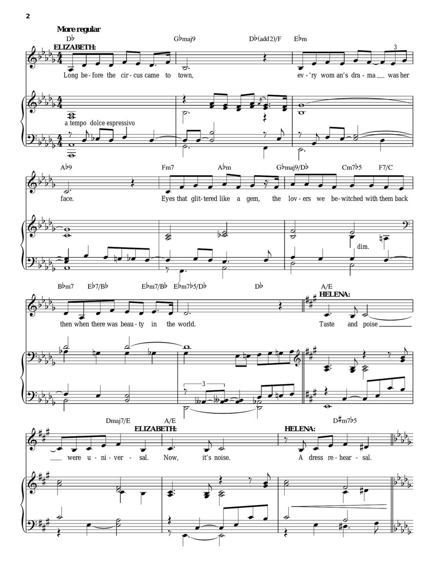 Beauty In The World Beauty In The World Voice scores gallery preview page 2