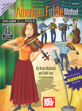 Book cover for The American Fiddle Method , Volume 1 - Viola