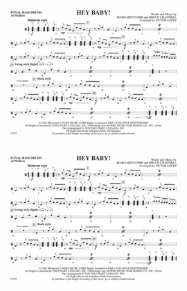 Hey Baby! (from Dirty Dancing): Tonal Bass Drum