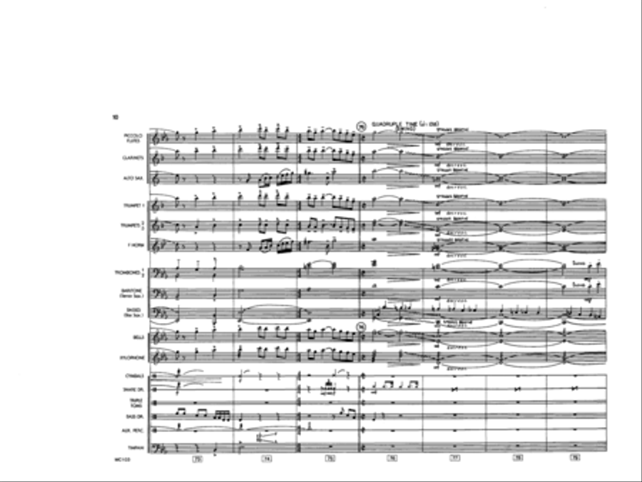 Scheherazade Scheherazade Marching Band scores gallery preview page 11