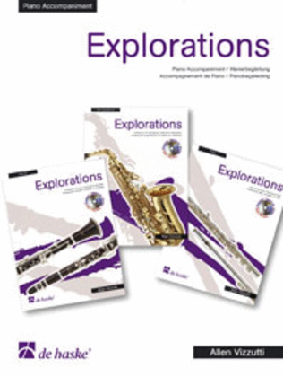 Book cover for Explorations P-A Flute / Alto Sax / Clarinet
