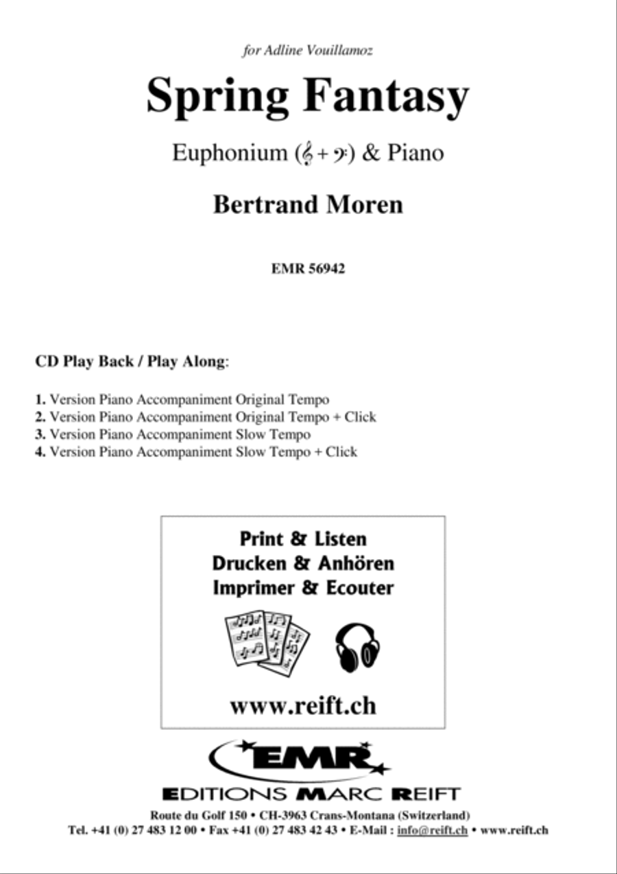 Spring Fantasy Spring Fantasy Euphonium scores gallery preview page 2