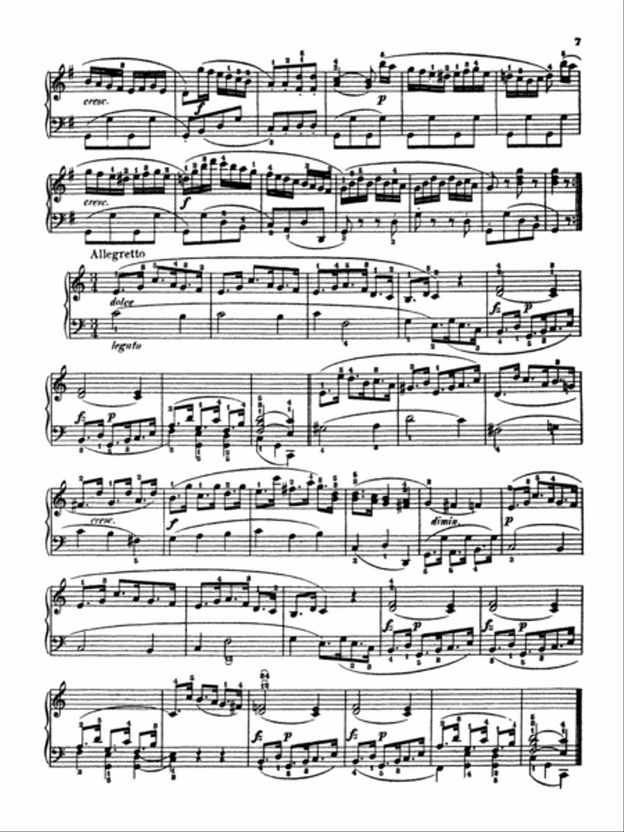 Clementi: Six Sonatinas, Op. 36, No. 2 Piano Solo scores gallery preview page 2