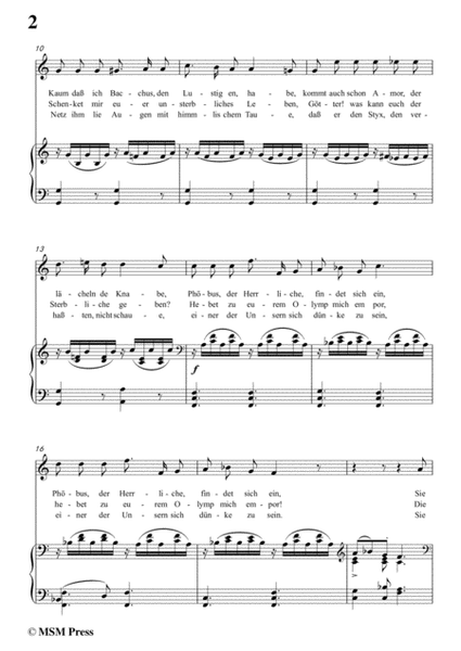 Schubert-Dithyrambe,Op.60 No.2,in C Major,for Voice&Piano image number null