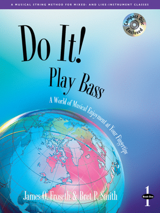 Book cover for Do It! Play Bass - Book 1 with MP3s