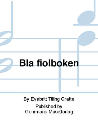 Book cover for Bla fiolboken