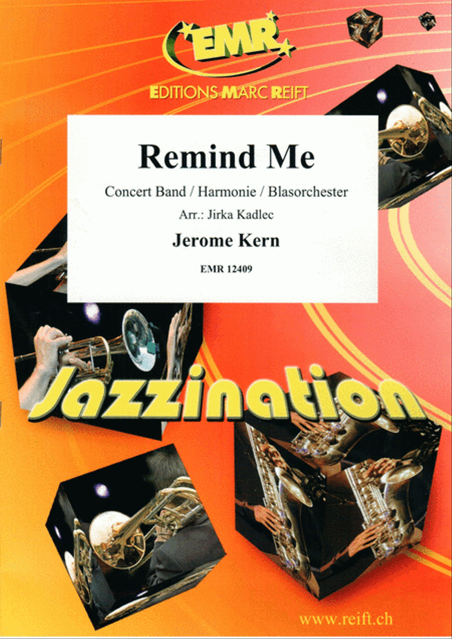 Remind Me Concert Band scores gallery preview page 1