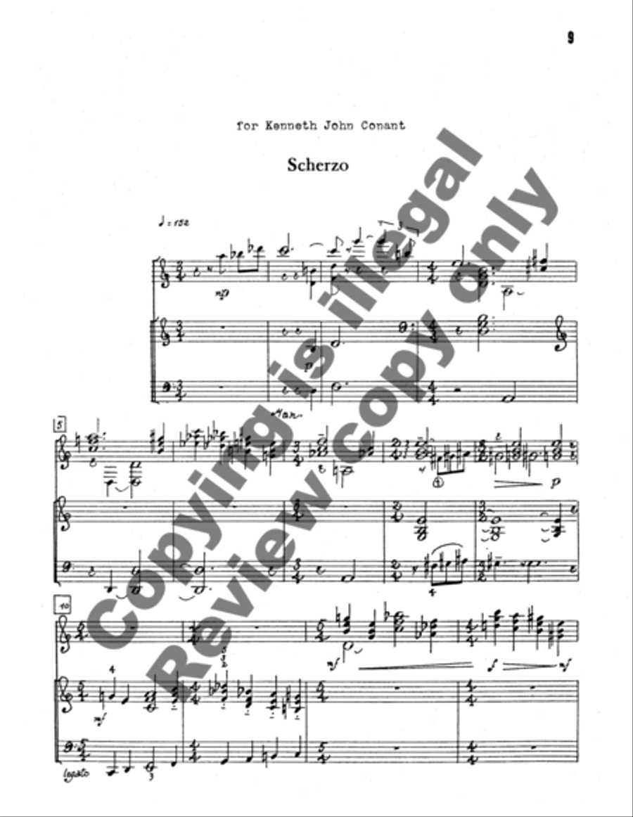 Partita for Guitar and Organ Manuals Guitar scores gallery preview page 11