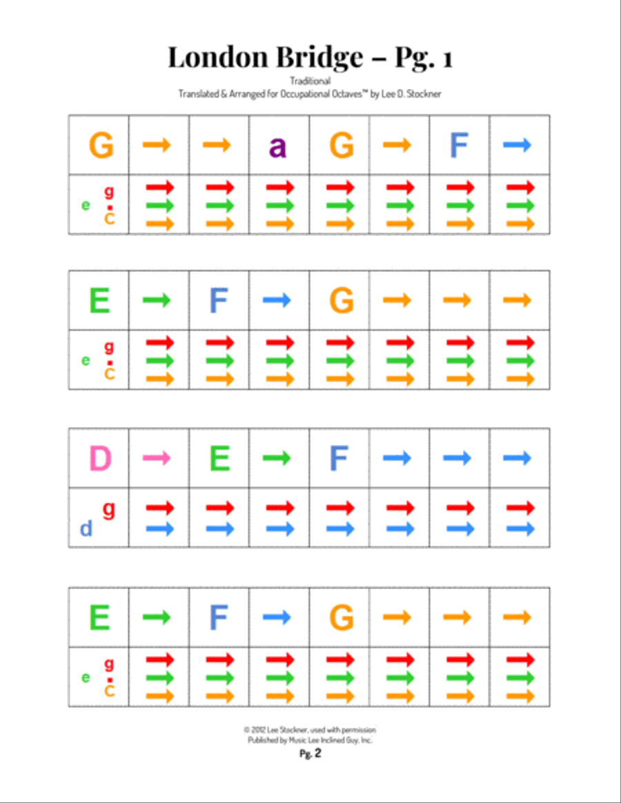 Occupational Octaves Piano™ - Book 5 Piano Solo scores gallery preview page 4