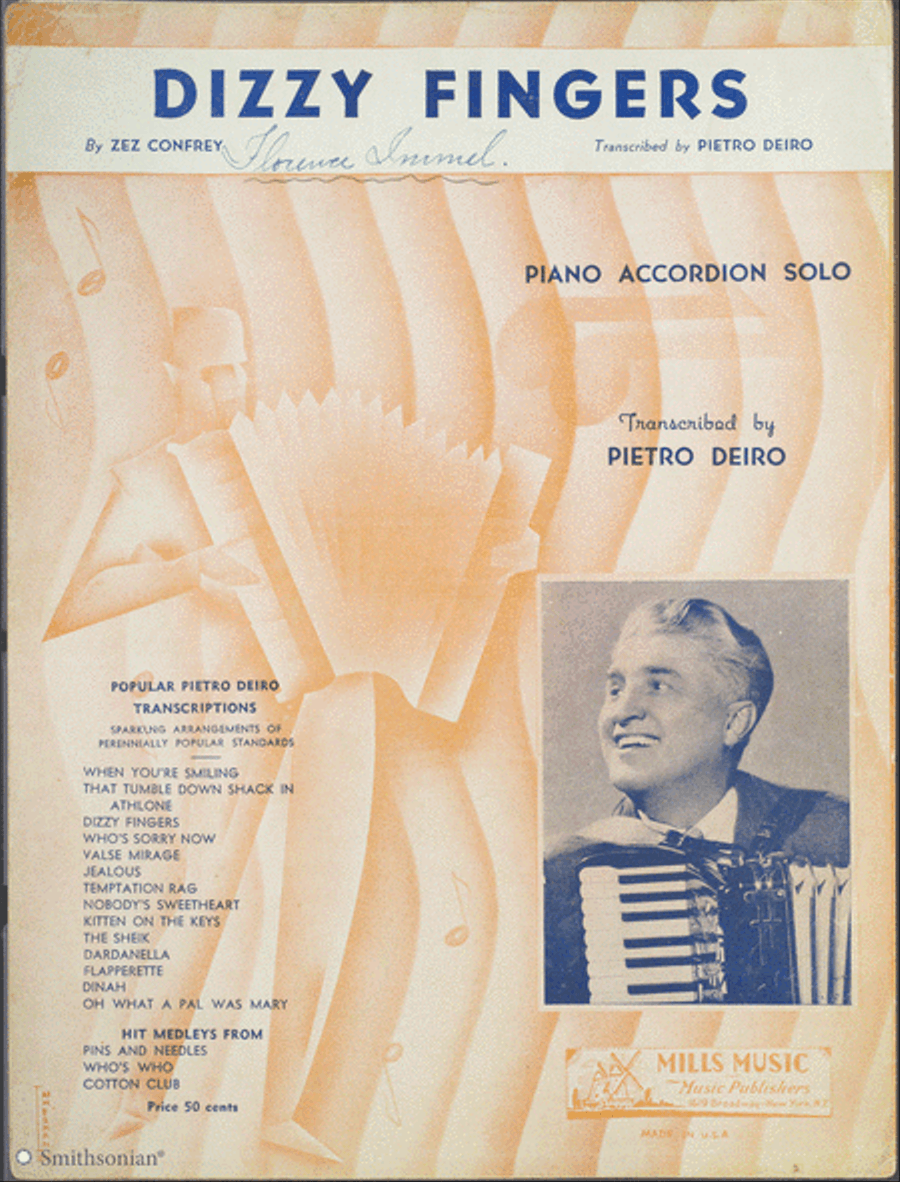 Dizzy Fingers Piano scores gallery preview page 1