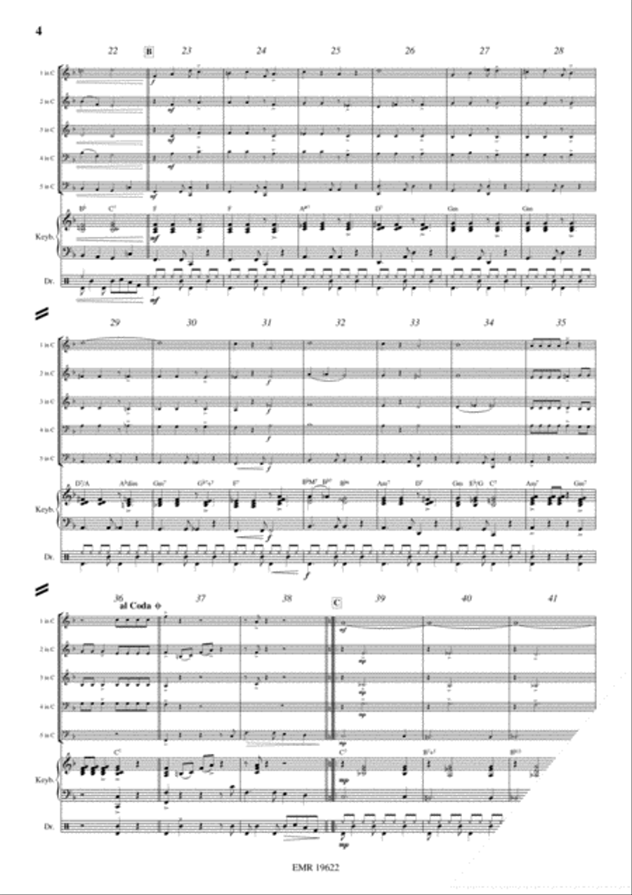 Latino Brass Band scores gallery preview page 4