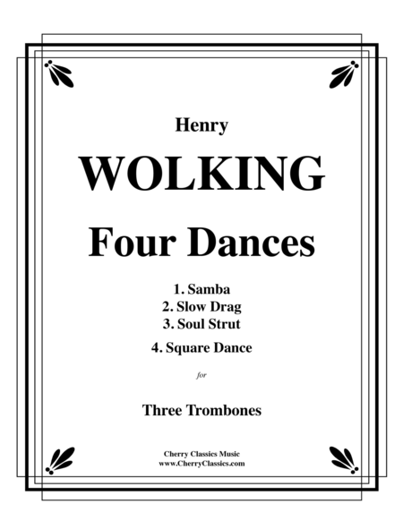 Four Dances for Three Trombones image number null