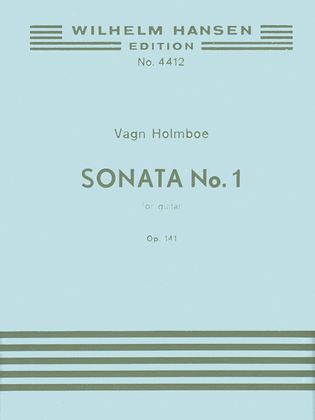 Holmboe Sonata No.1 Op.141 Guitar