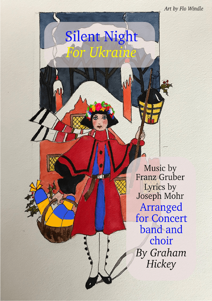 Silent night - for Ukraine Concert Band scores gallery preview page 1