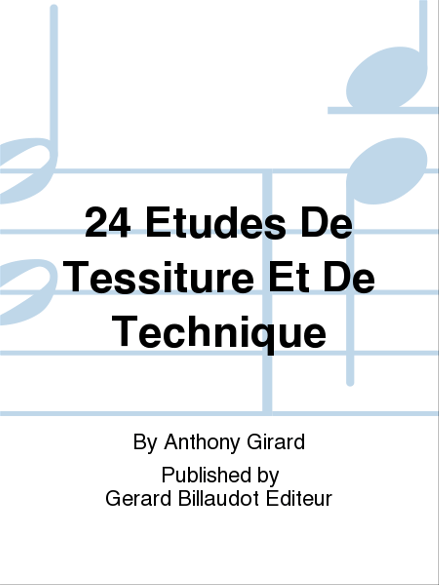 24 Etudes De Tessiture Et De Technique Tuba scores gallery preview page 1