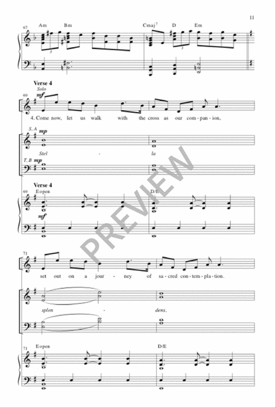 Stella Splendens 4-Part scores gallery preview page 11