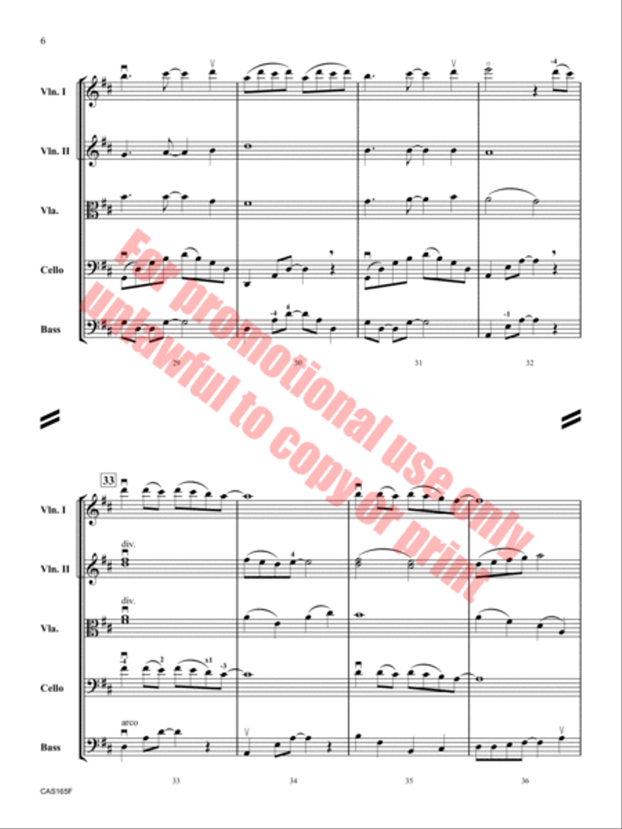 Pachelbel's Rhapsody Pachelbel's Rhapsody Orchestra scores gallery preview page 7