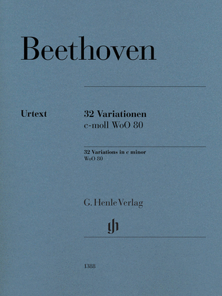 Book cover for 32 Variations in C minor, WoO 80