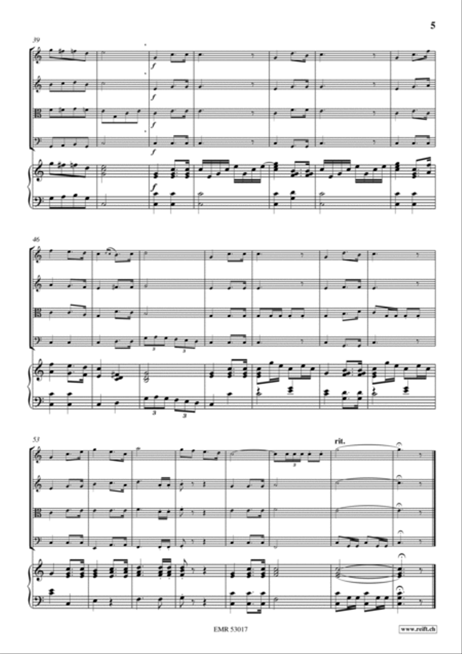 Wedding Music Volume 1 String Quartet scores gallery preview page 4