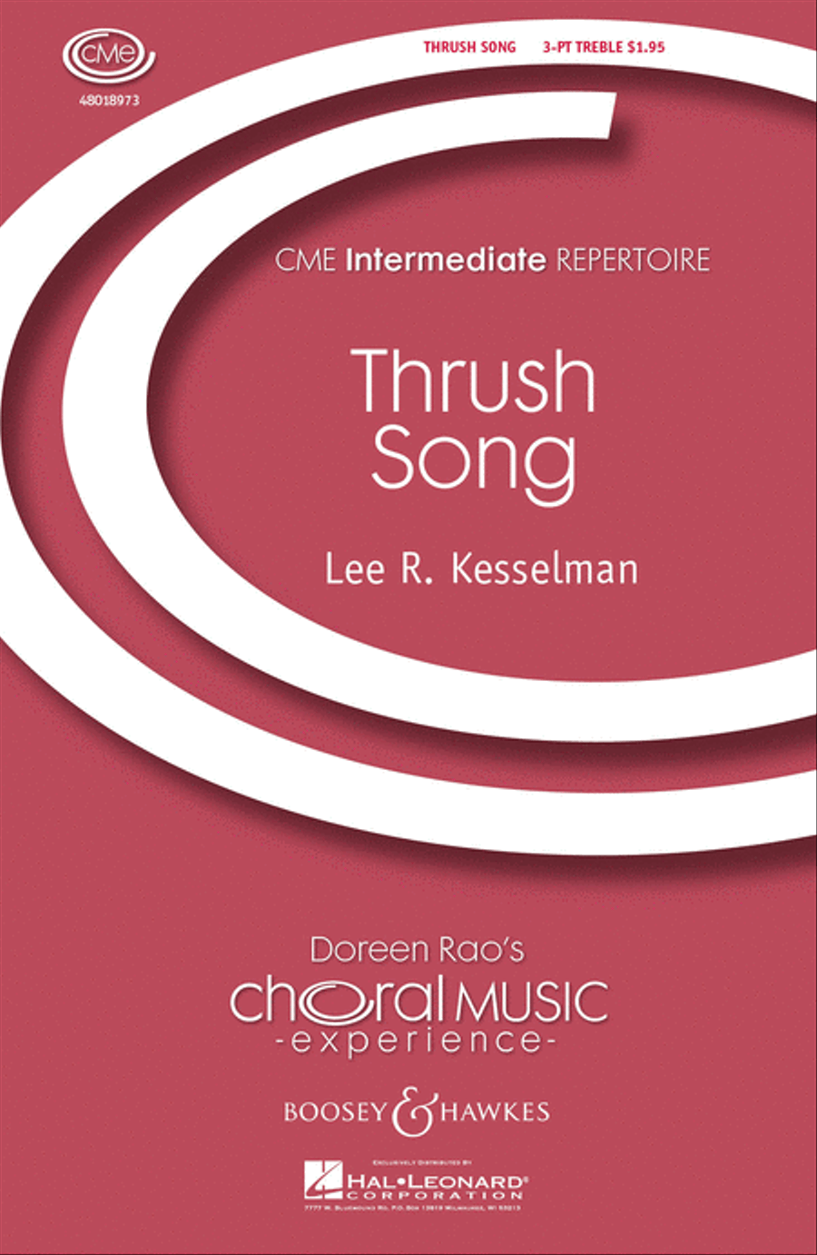 Thrush Song 3-Part scores gallery preview page 1