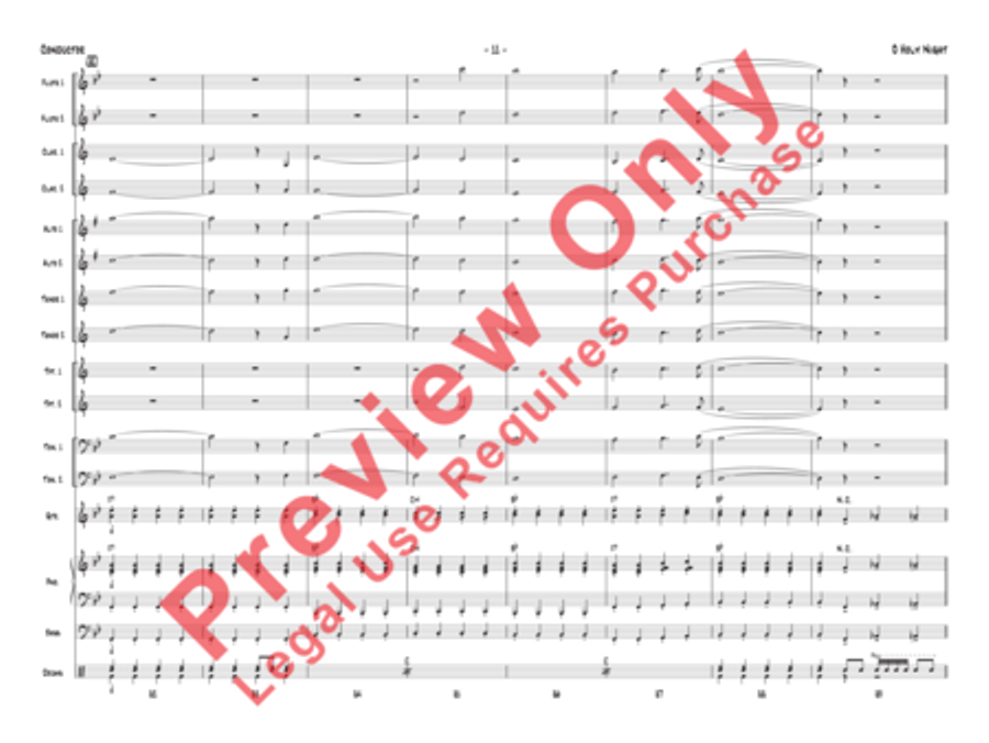 O Holy Night Jazz Ensemble scores gallery preview page 12