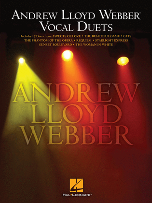 Book cover for Andrew Lloyd Webber Vocal Duets