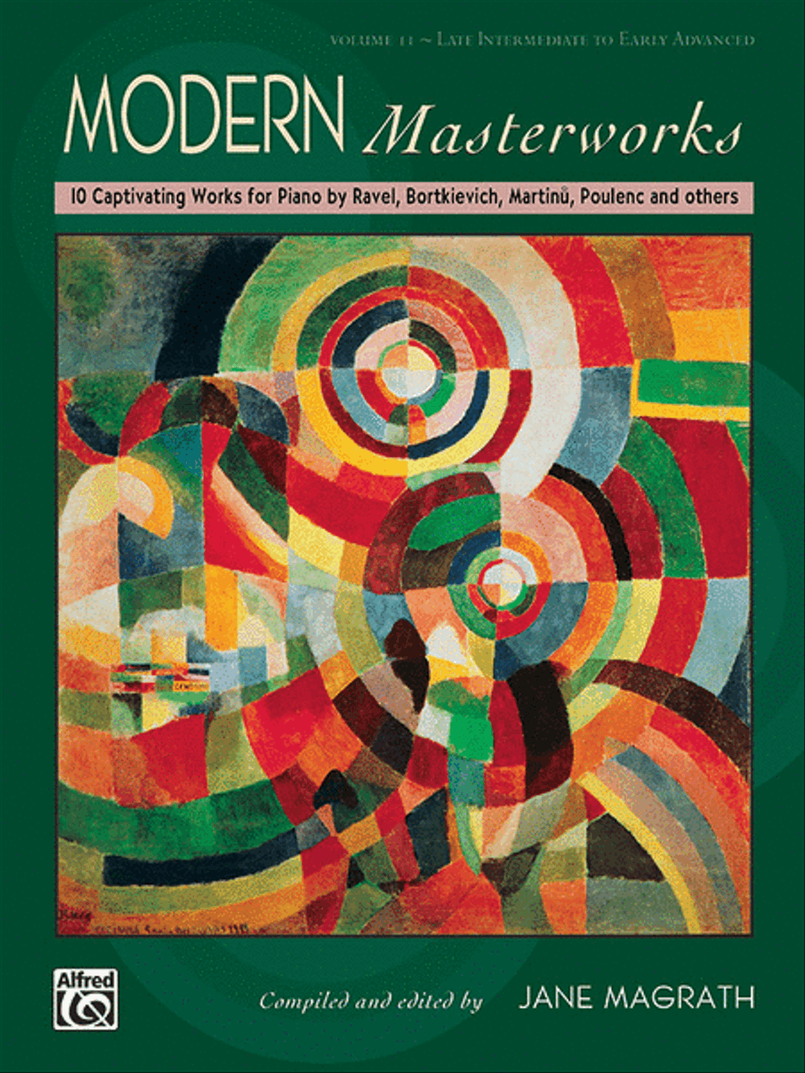 Modern Masterworks, Book 2 Piano Solo scores gallery preview page 1