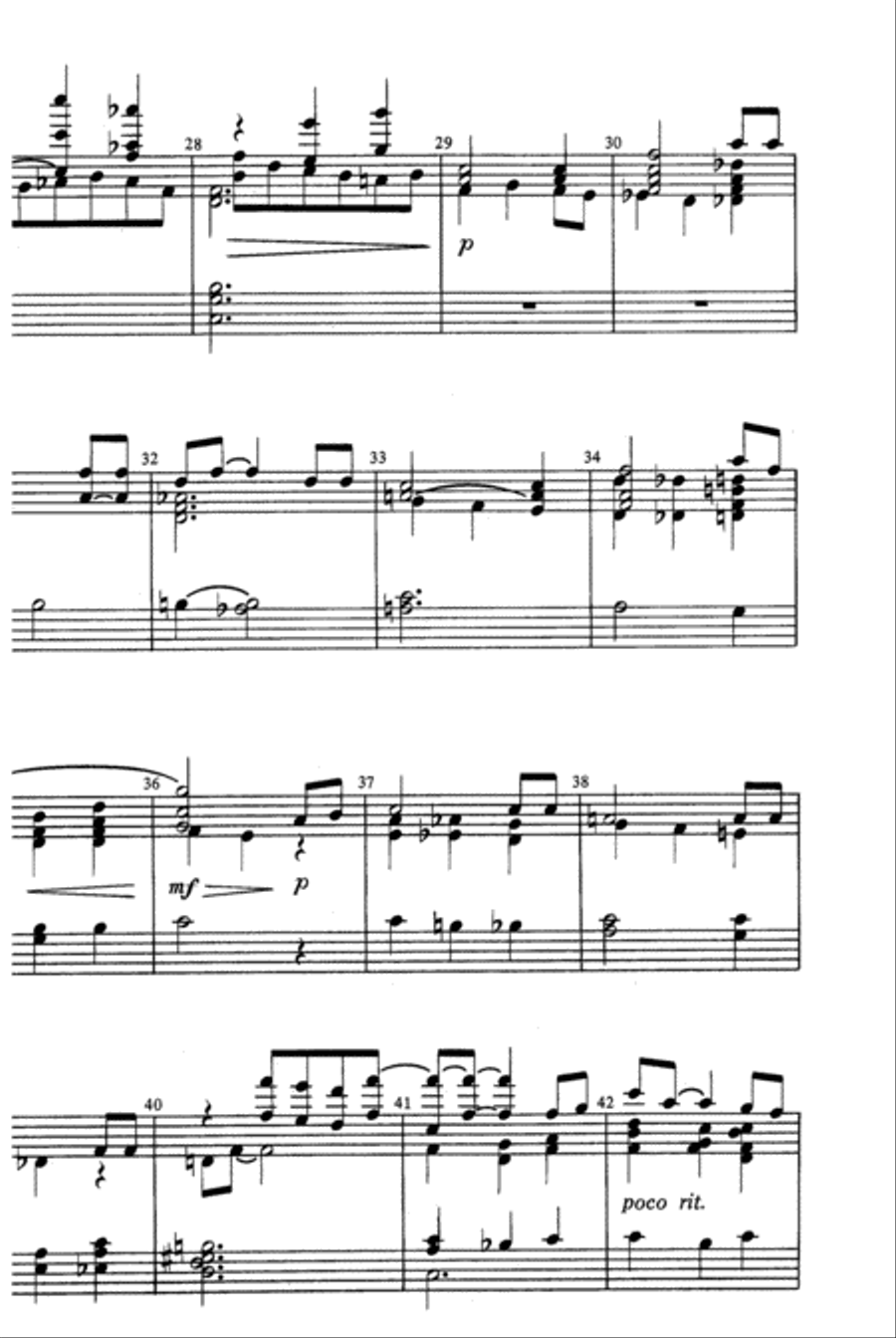 Precious Lord, Take My Hand 5-Octaves scores gallery preview page 11