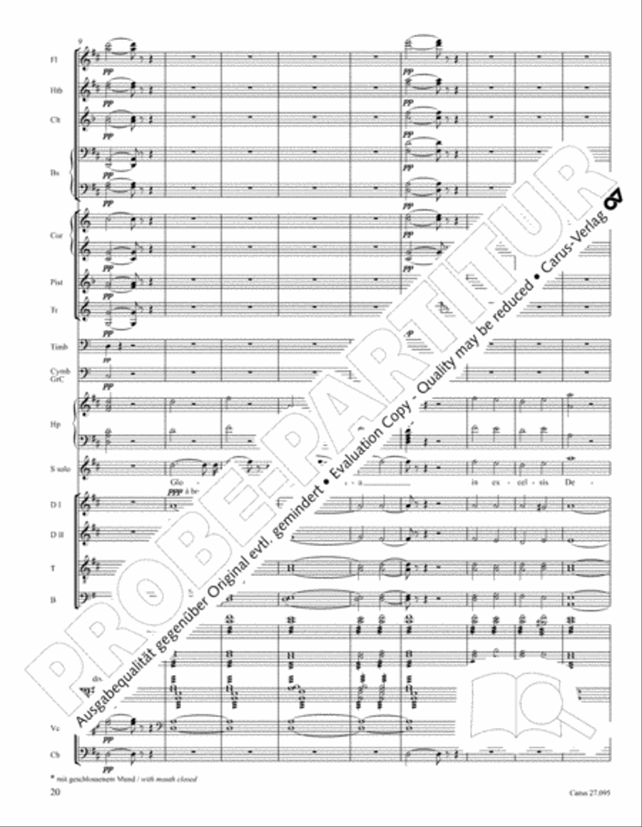Messe solennelle de sainte Cecile STB scores gallery preview page 33
