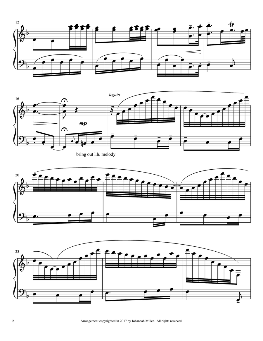 Channels Only Piano Solo scores gallery preview page 2