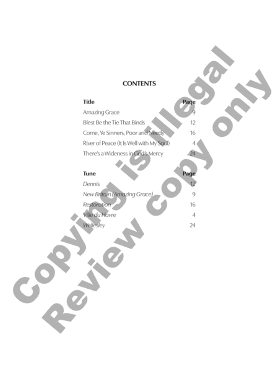 It Is Well with My Soul Organ scores gallery preview page 2