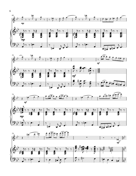 Tuscaloosa Tango for Flute & Piano image number null