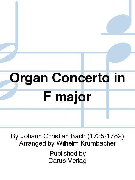 Organ Concerto in F major (Orgelkonzert in F)