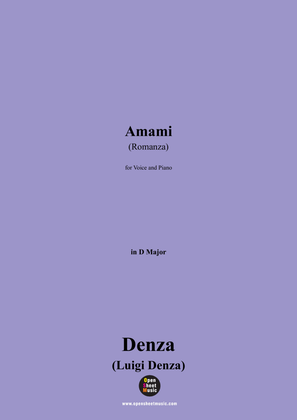 Denza-Amami!(Romanza),in D Major