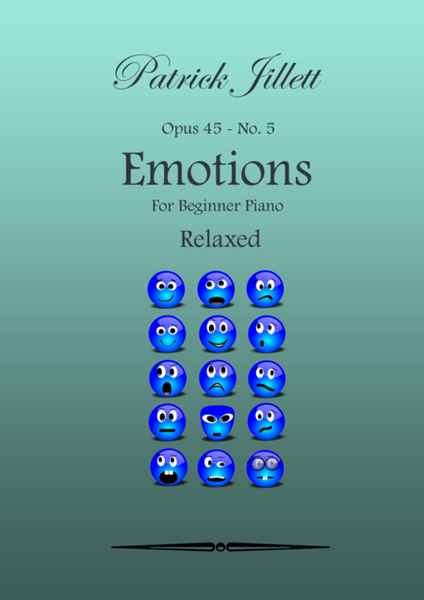 Emotions - For Beginner Piano No. 5 - Relaxed image number null