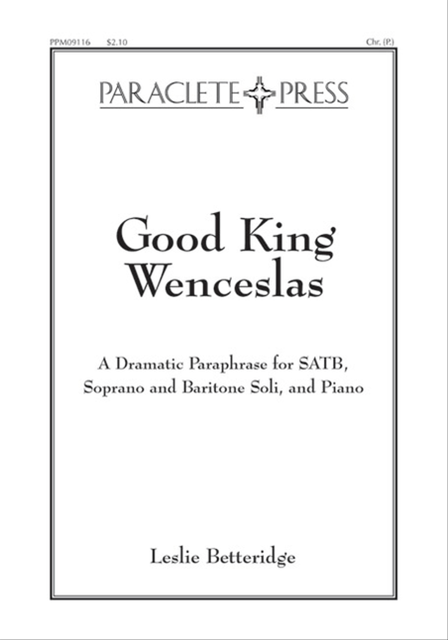 Good King Wenceslas 4-Part scores gallery preview page 1