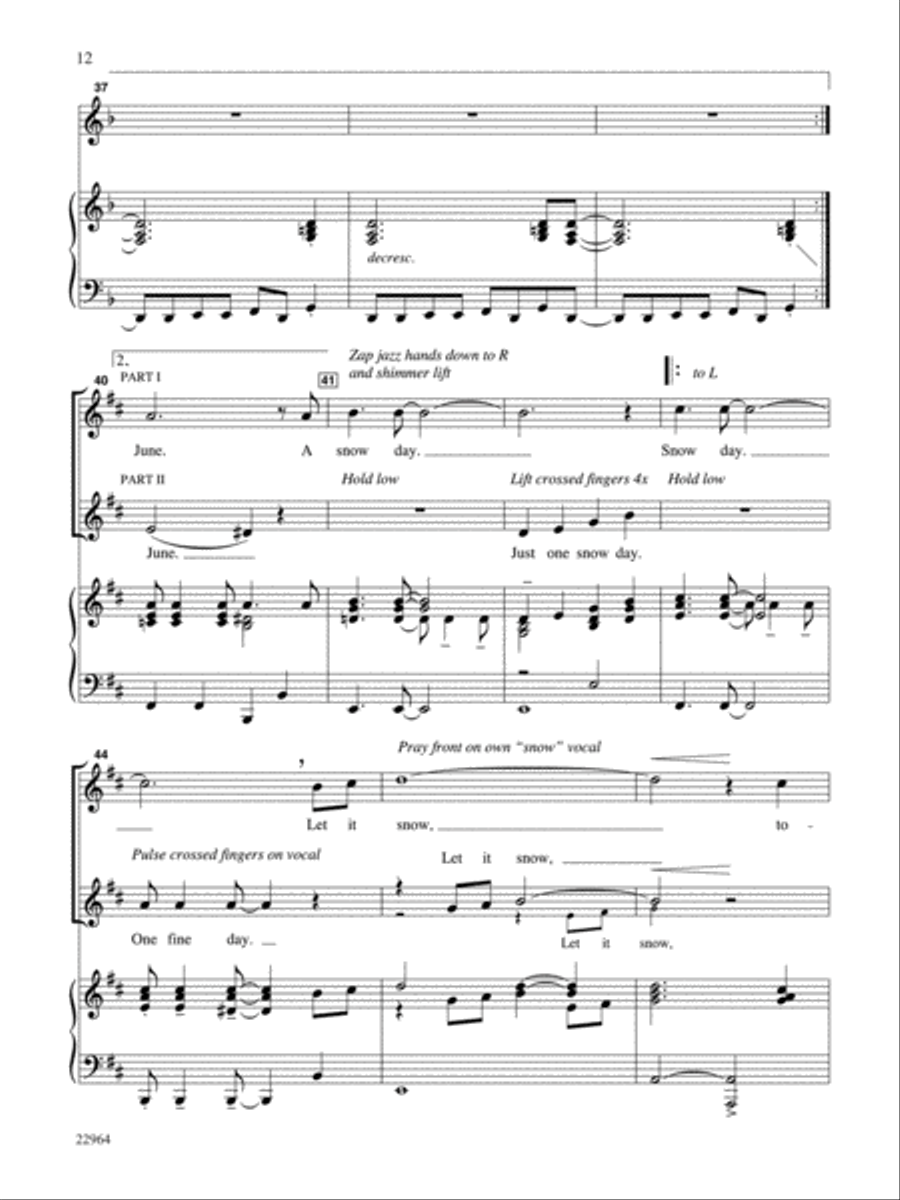 The Big Chill - Teacher's Handbook Unison Choir scores gallery preview page 16