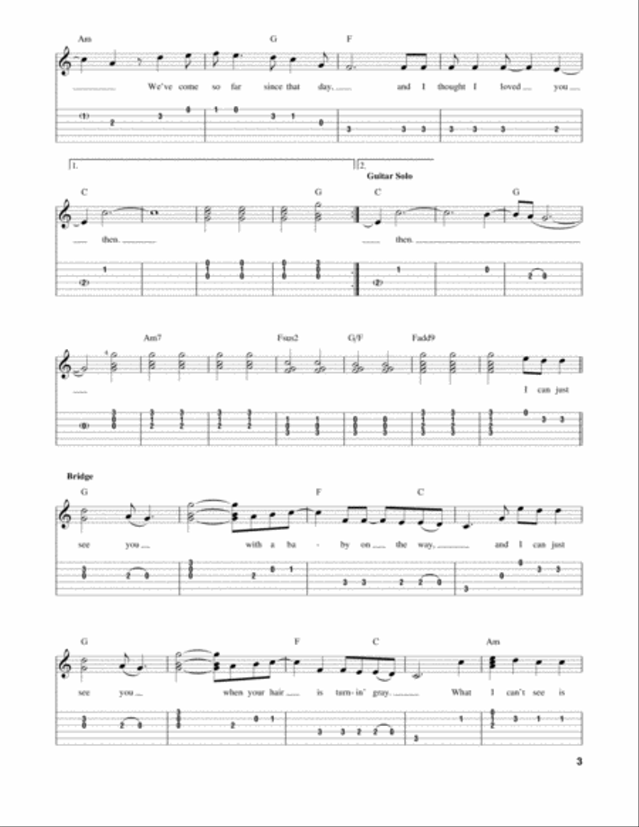 Then Acoustic Guitar scores gallery preview page 3