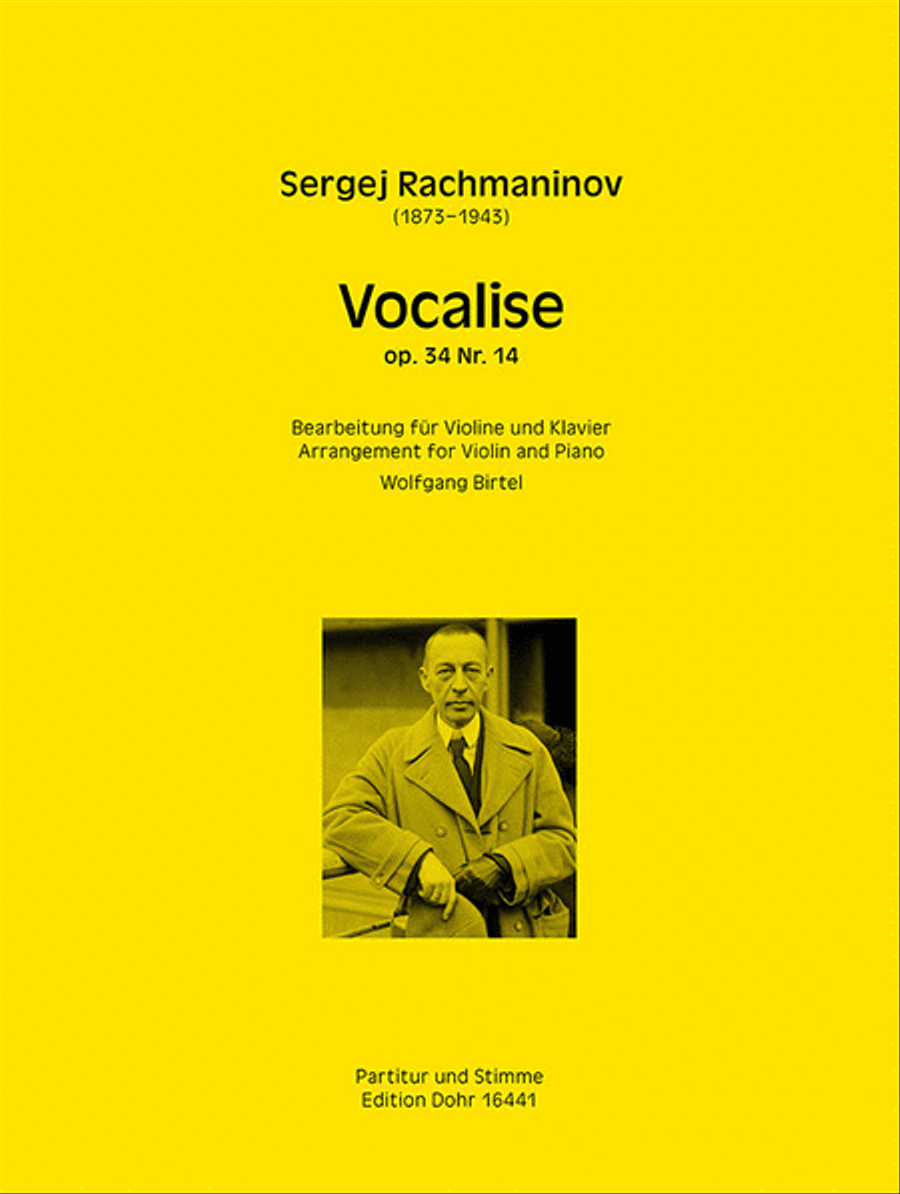 Vocalise op. 34/14