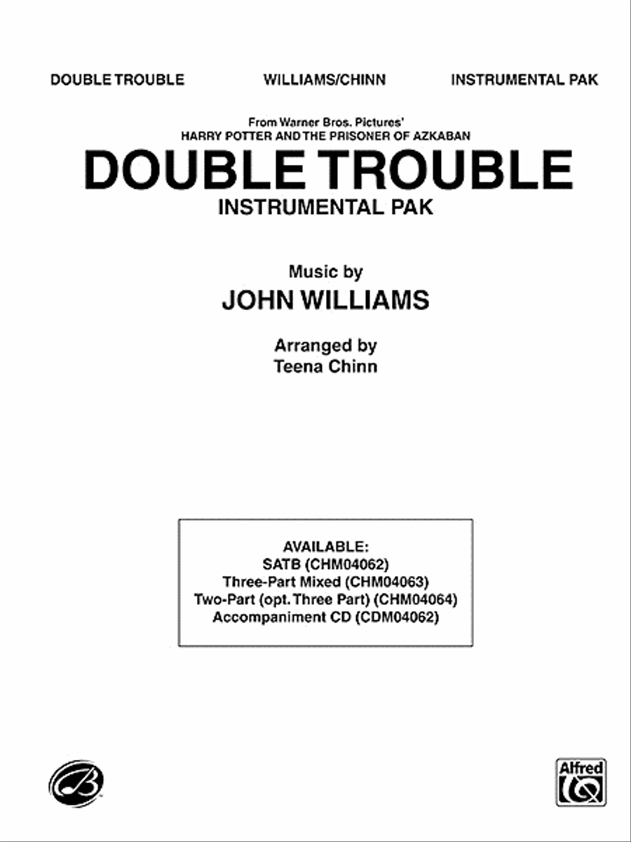 Double Trouble Choir scores gallery preview page 1