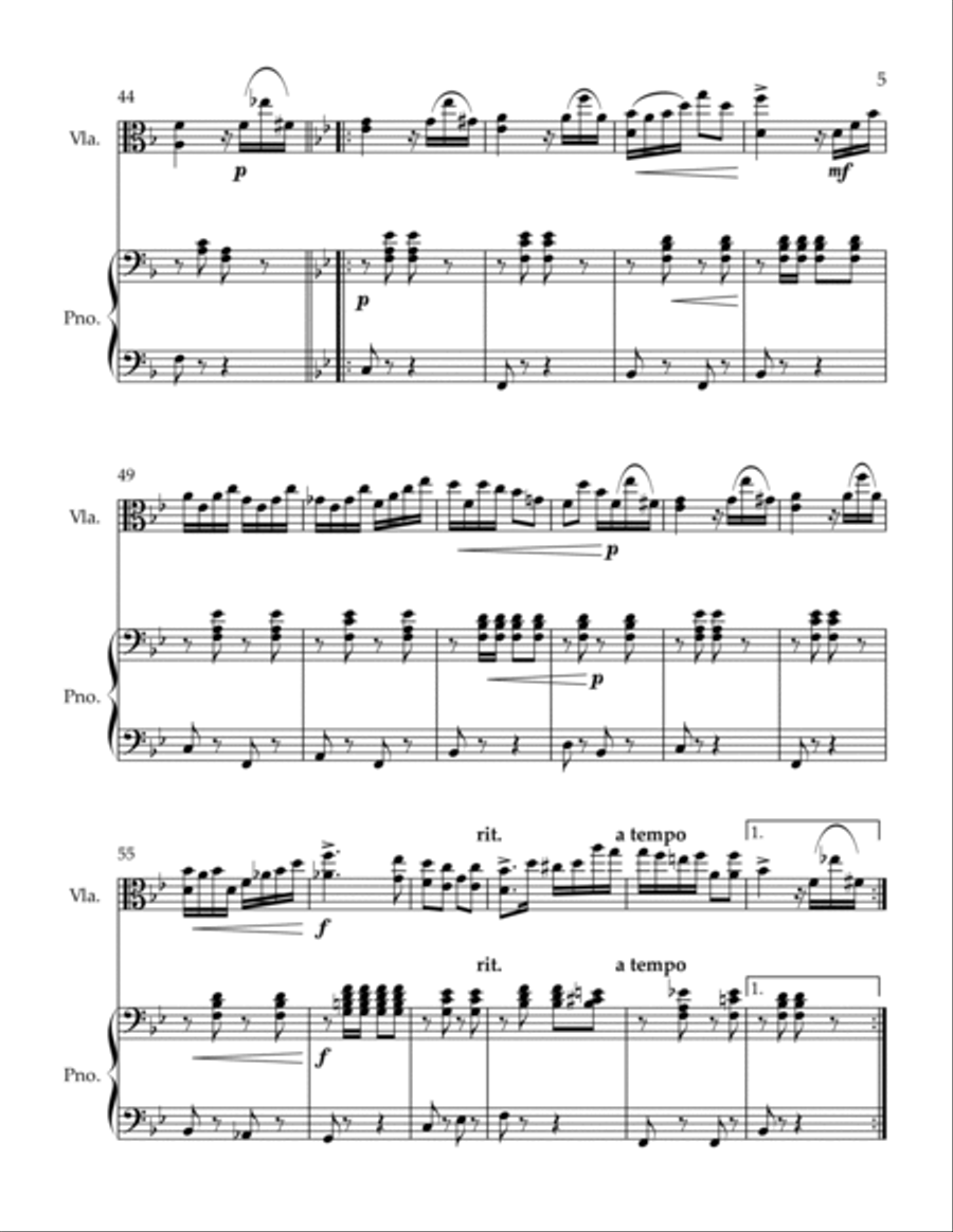 Abonnenten Viola scores gallery preview page 5