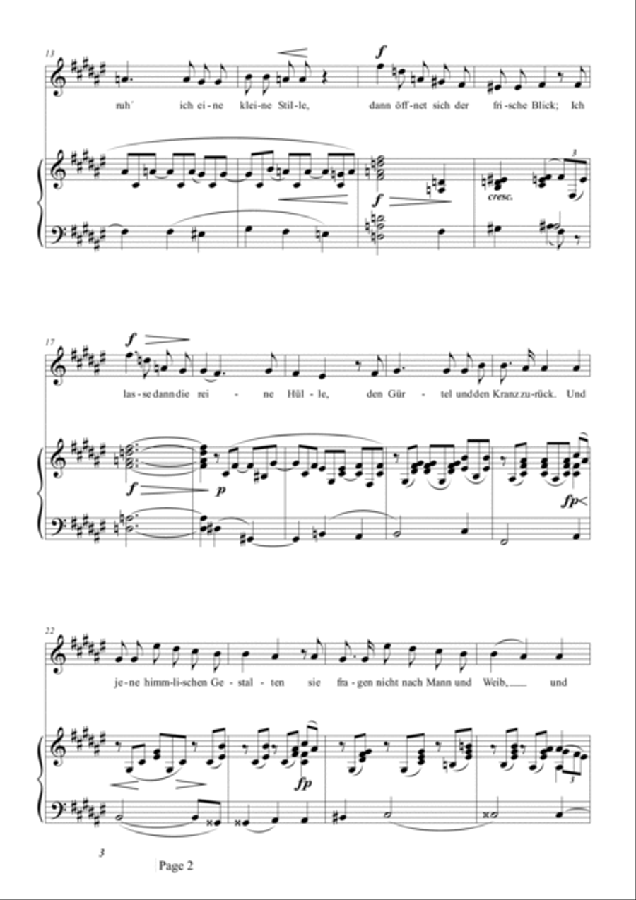 Schumann-So laßt mich scheinen,bis ich werde,Op.98a No.1 in F♯ Major Voice scores gallery preview page 3