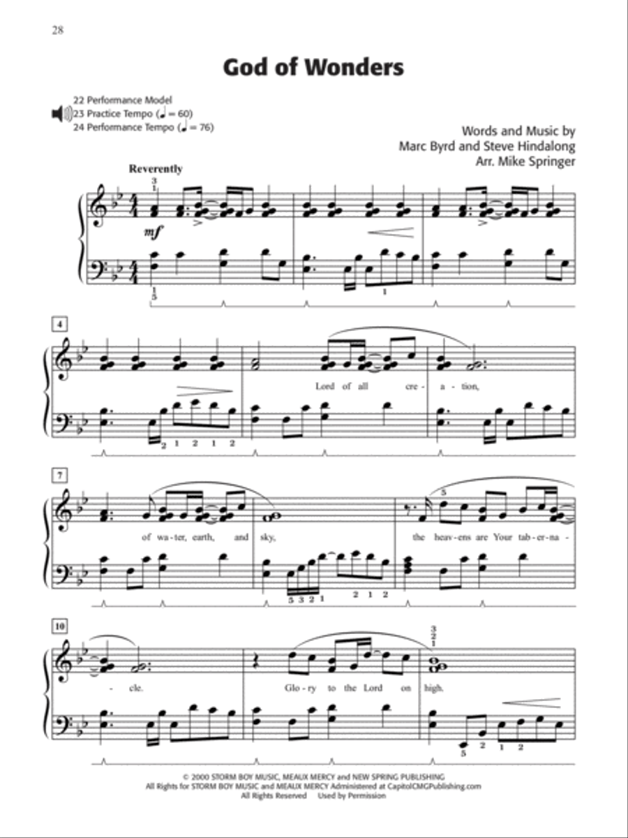 Not Just Another Praise Book 1-3 (Value Pack) Piano Solo scores gallery preview page 25