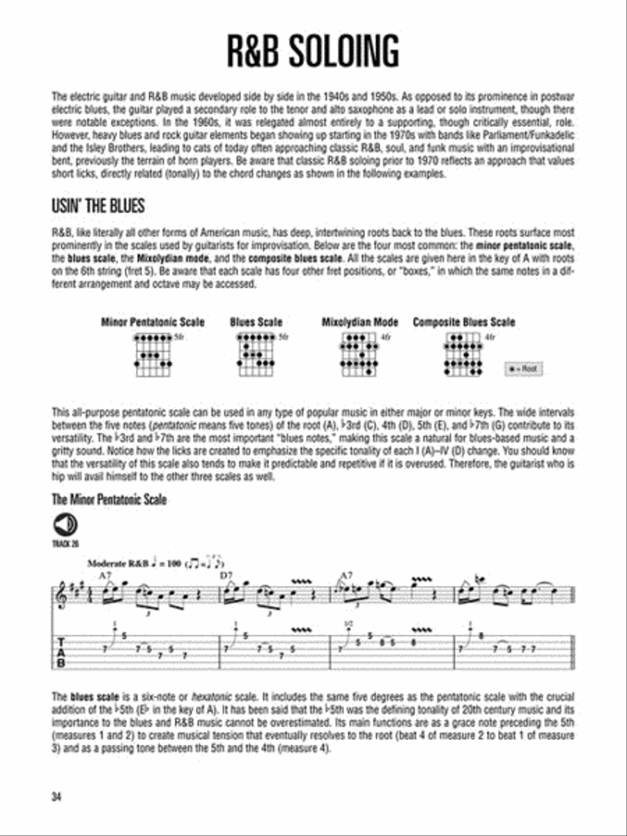 R&B Guitar Method Electric Guitar scores gallery preview page 7