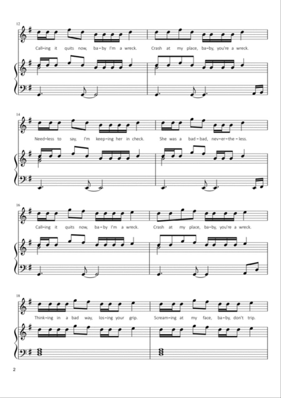 Sunflower Voice scores gallery preview page 2