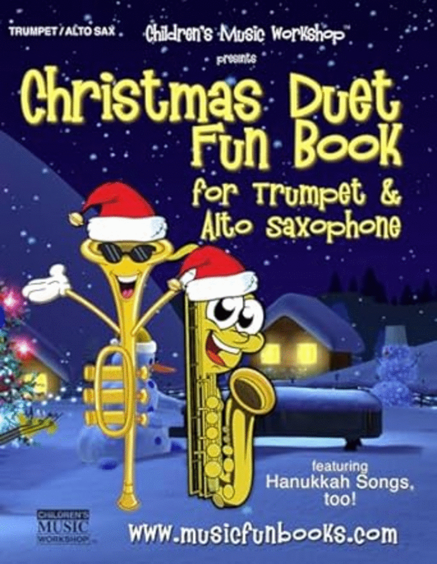 Christmas Duet Fun Book for Trumpet and Alto Saxophone
