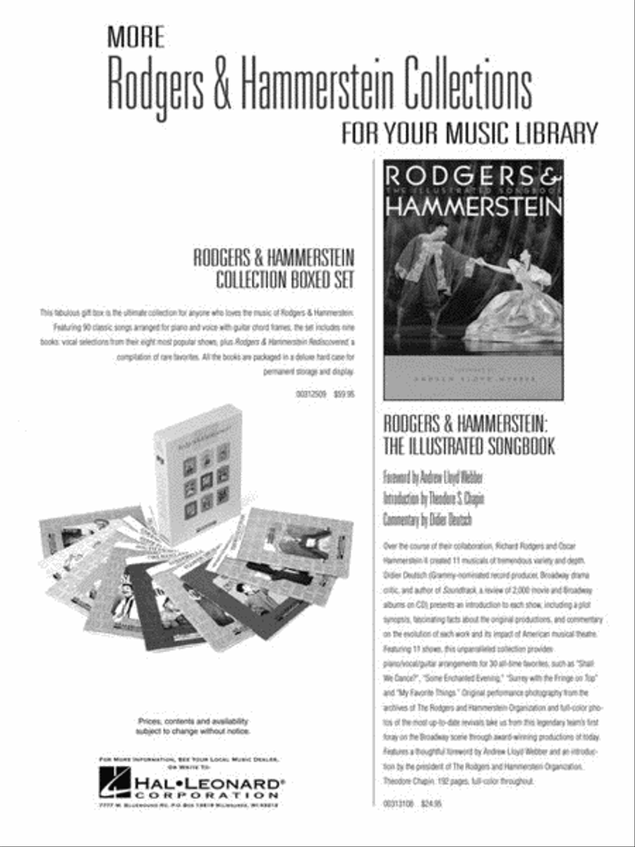 The Sound of Music The Sound of Music Voice scores gallery preview page 7