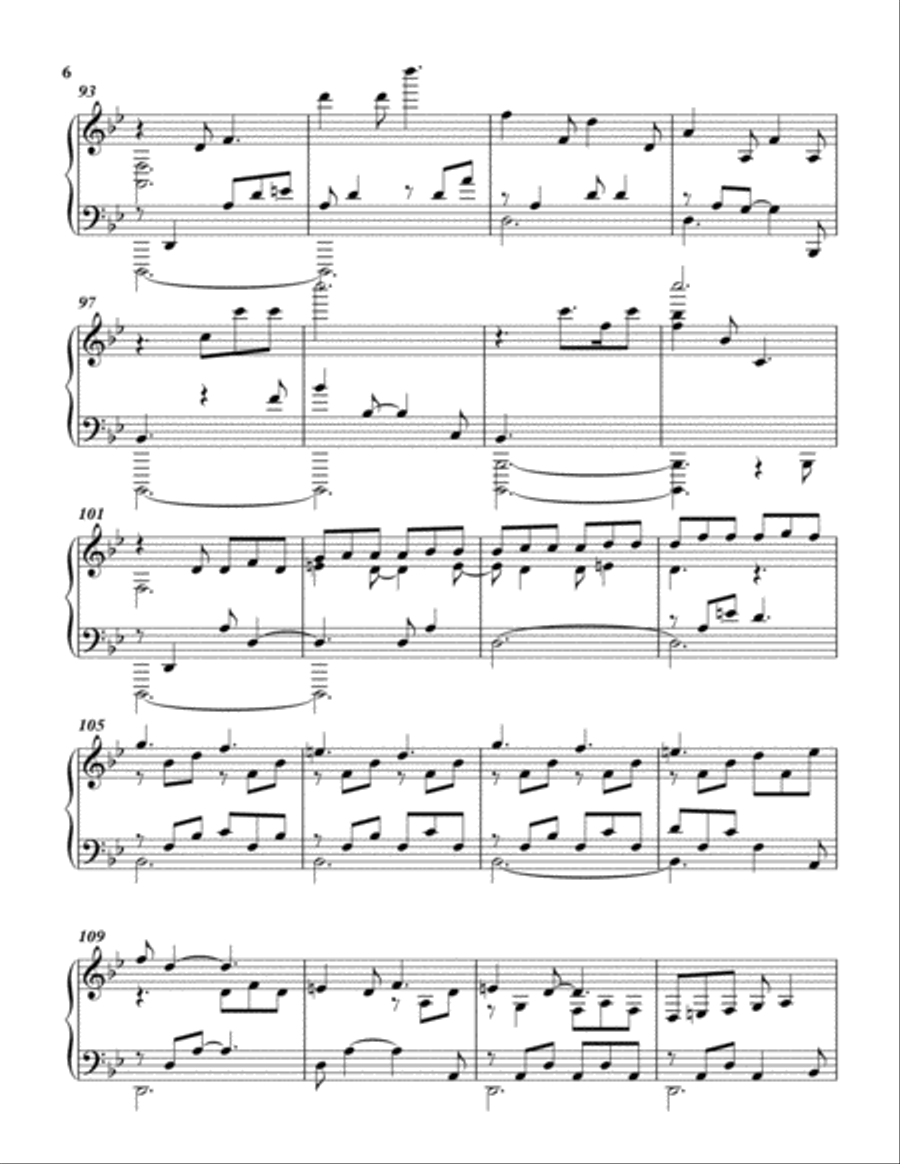 Highs And Lows Piano Solo scores gallery preview page 6