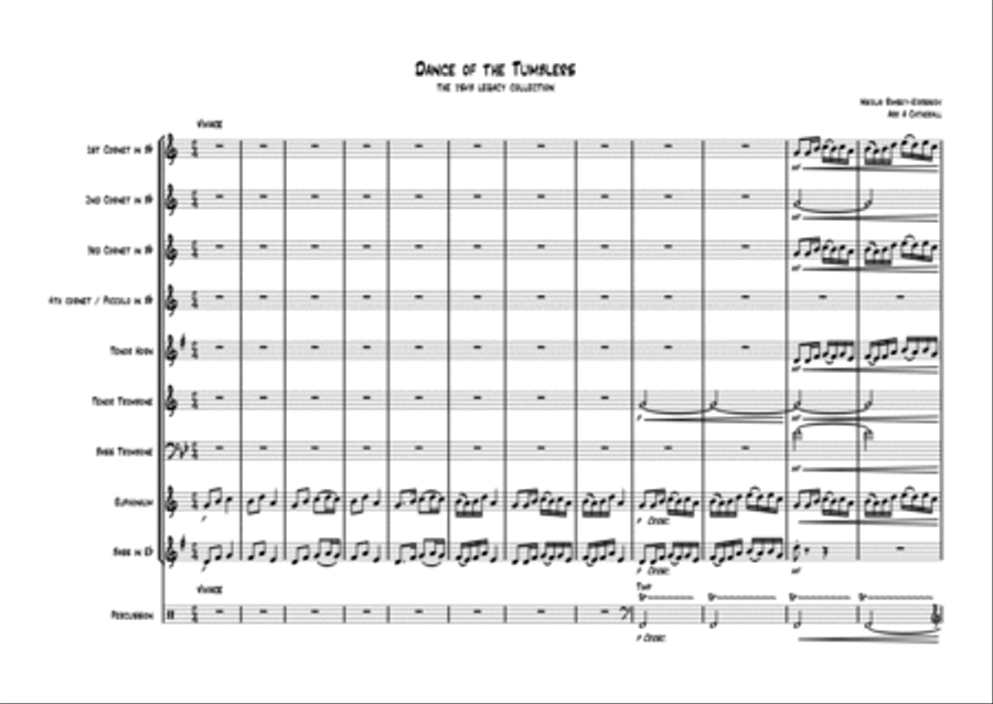 Dance of the Tumblers Dance of the Tumblers Brass Ensemble scores gallery preview page 3